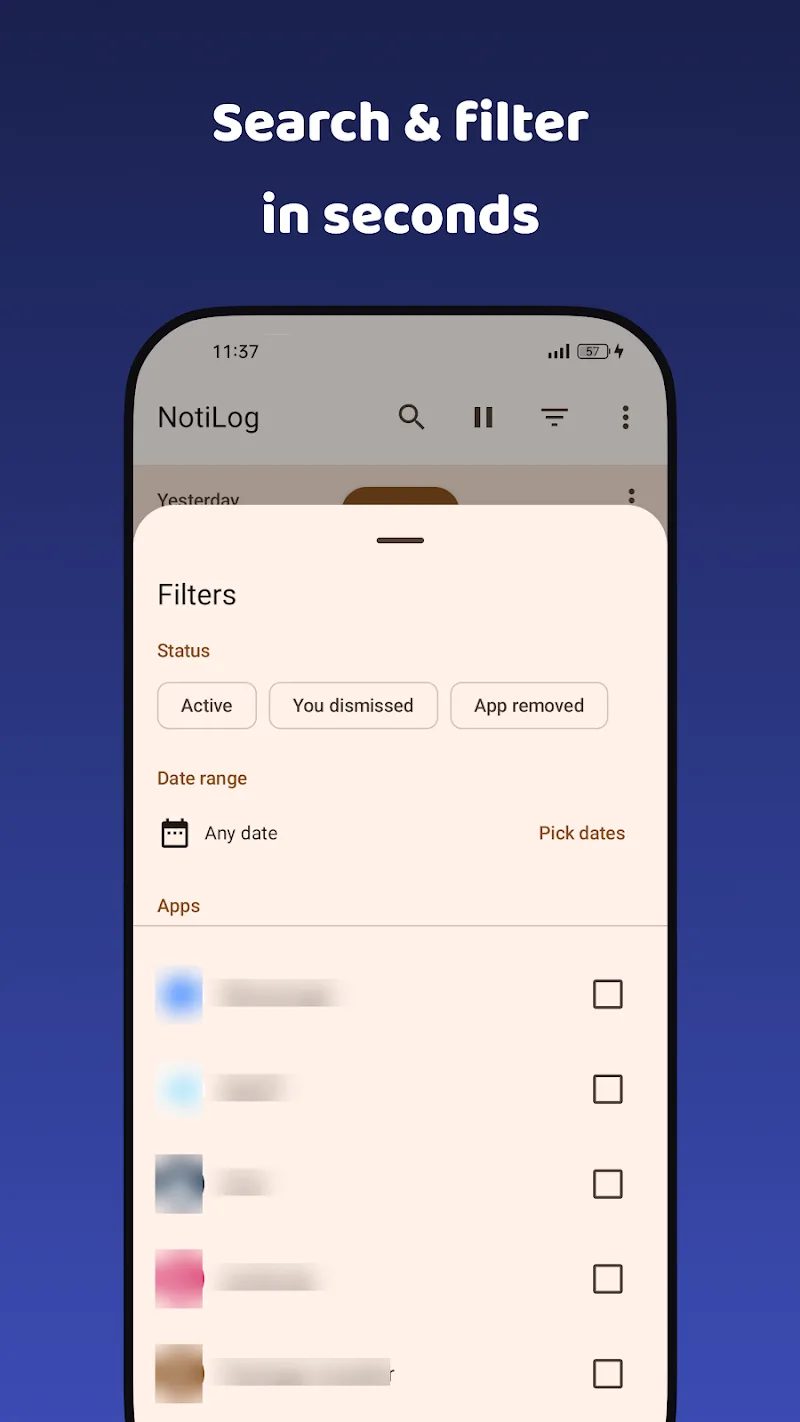 NotiLog: Notification History screenshot 3