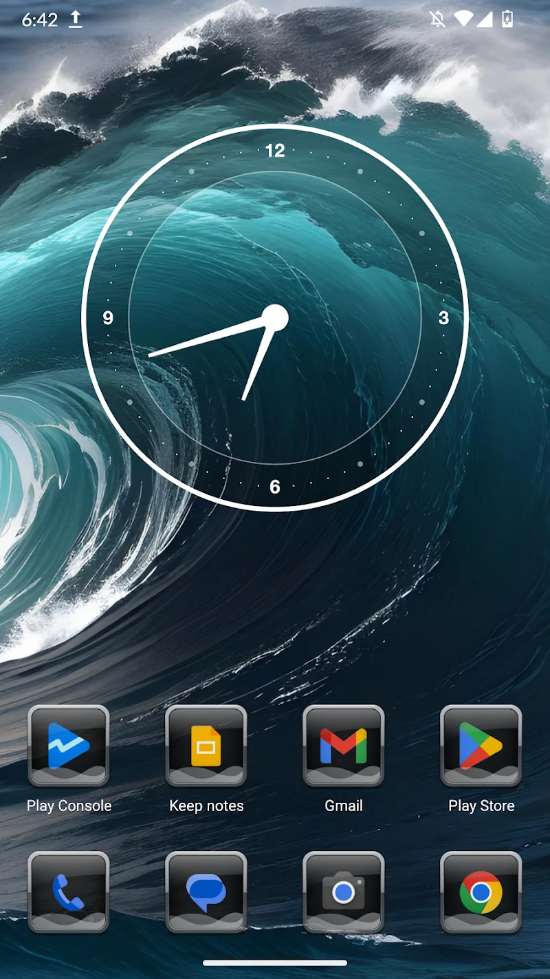 Glass Waves Icon Pack screenshot 4