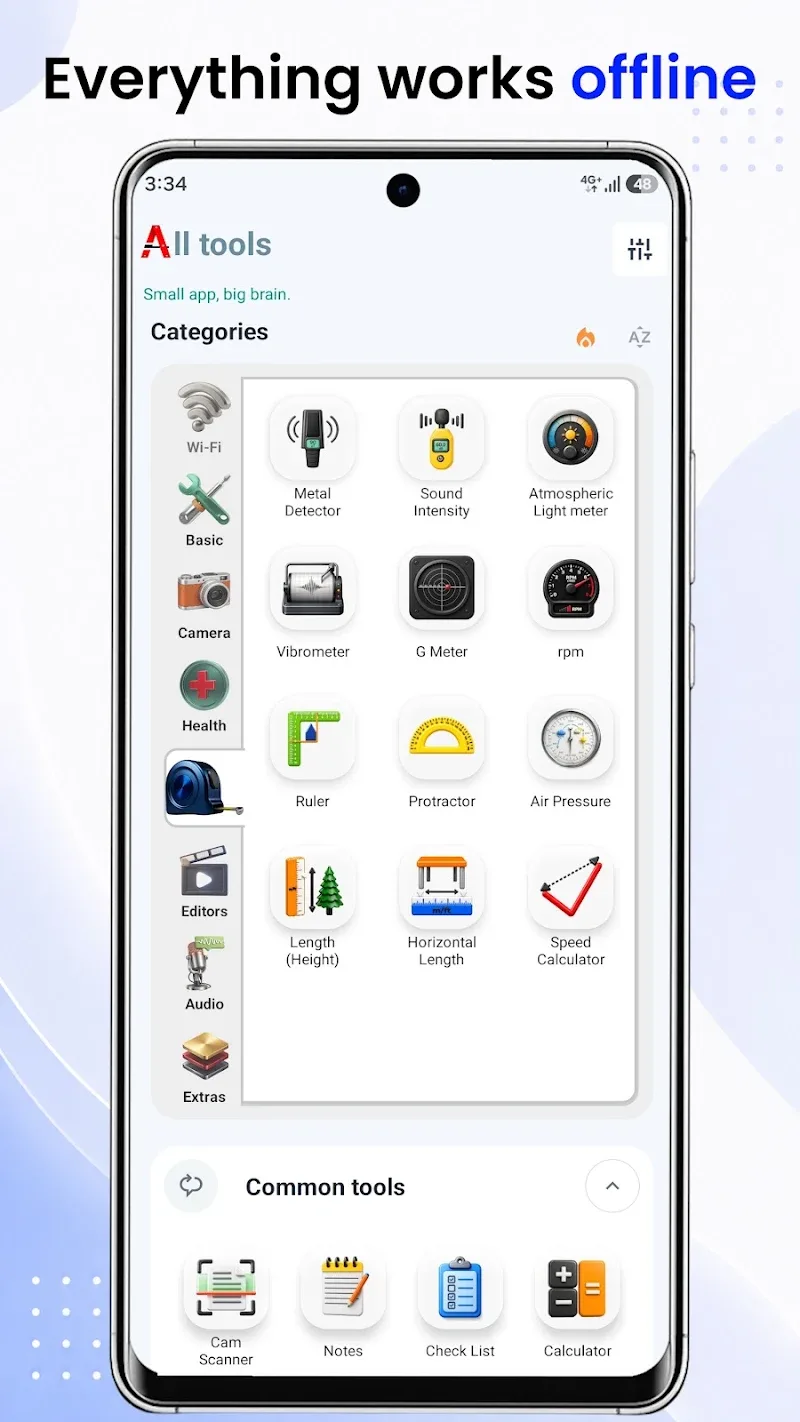 All tools screenshot 2