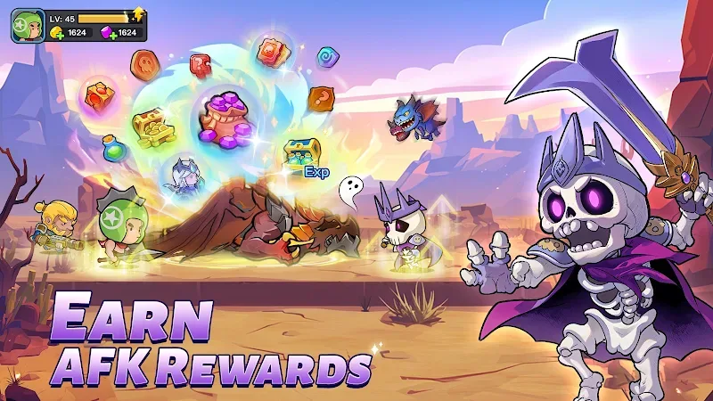 Mini Heroes: Magic Throne screenshot 2