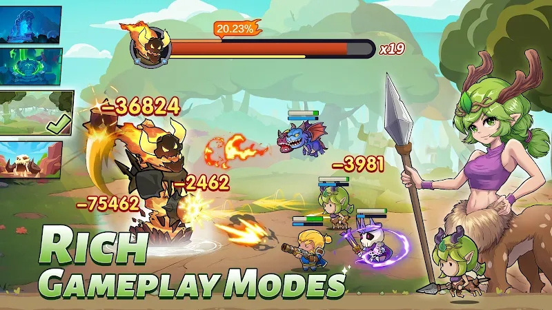 Mini Heroes: Magic Throne screenshot 4