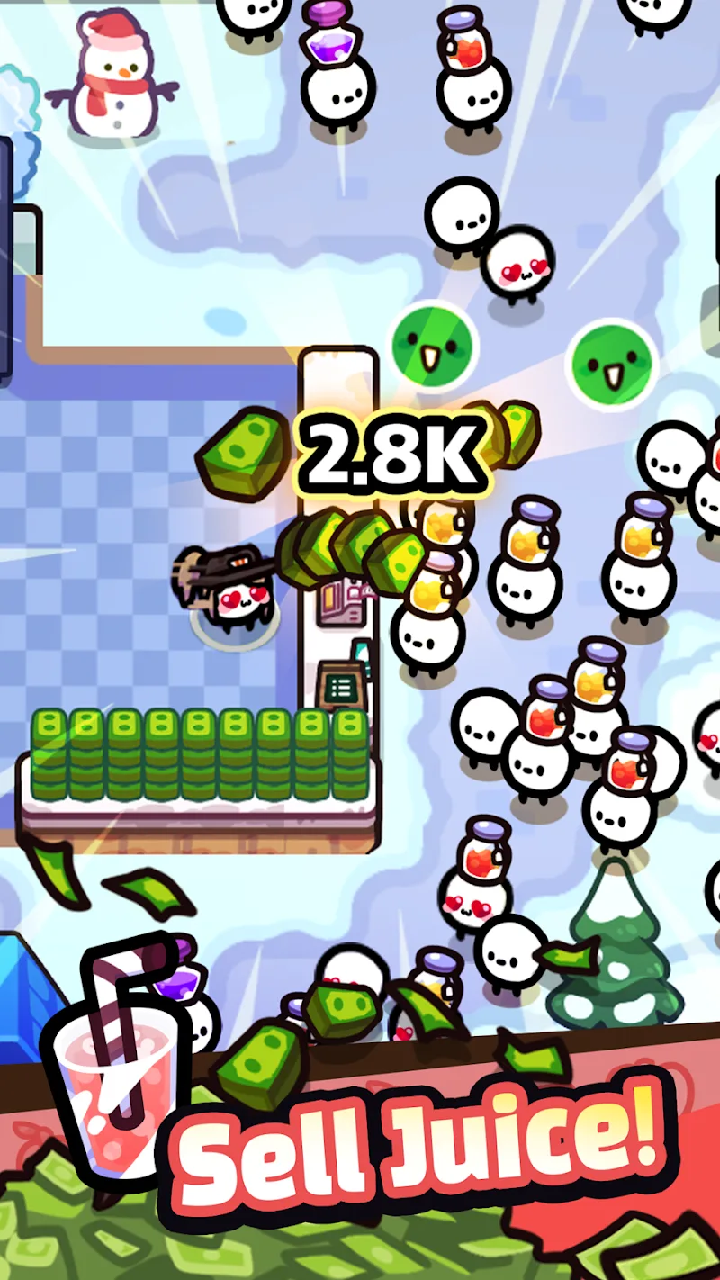 Chainsaw Juice King gameplay screenshot 2