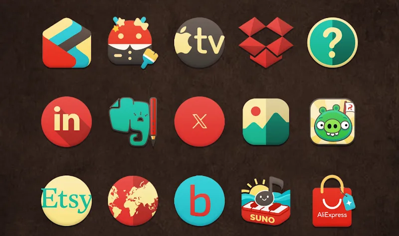 RetriconPD - Icon Pack screenshot 5