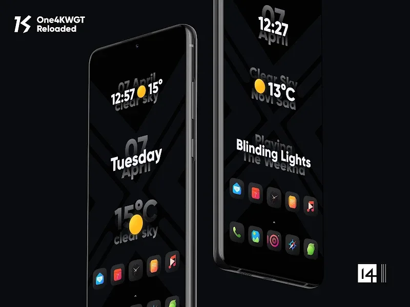 One4KWGT Reloaded screenshot 5