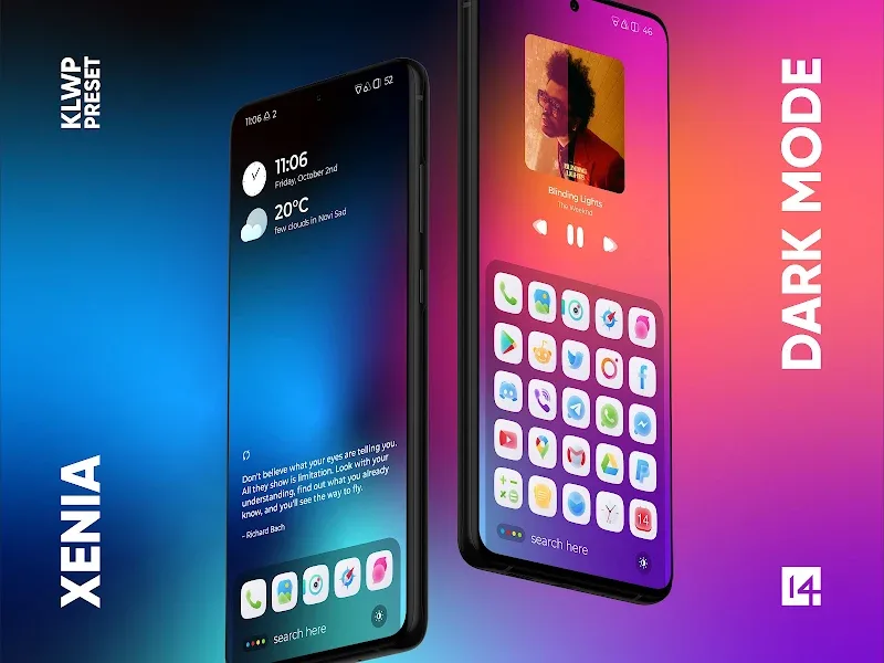 One4KLWP Pro screenshot 1