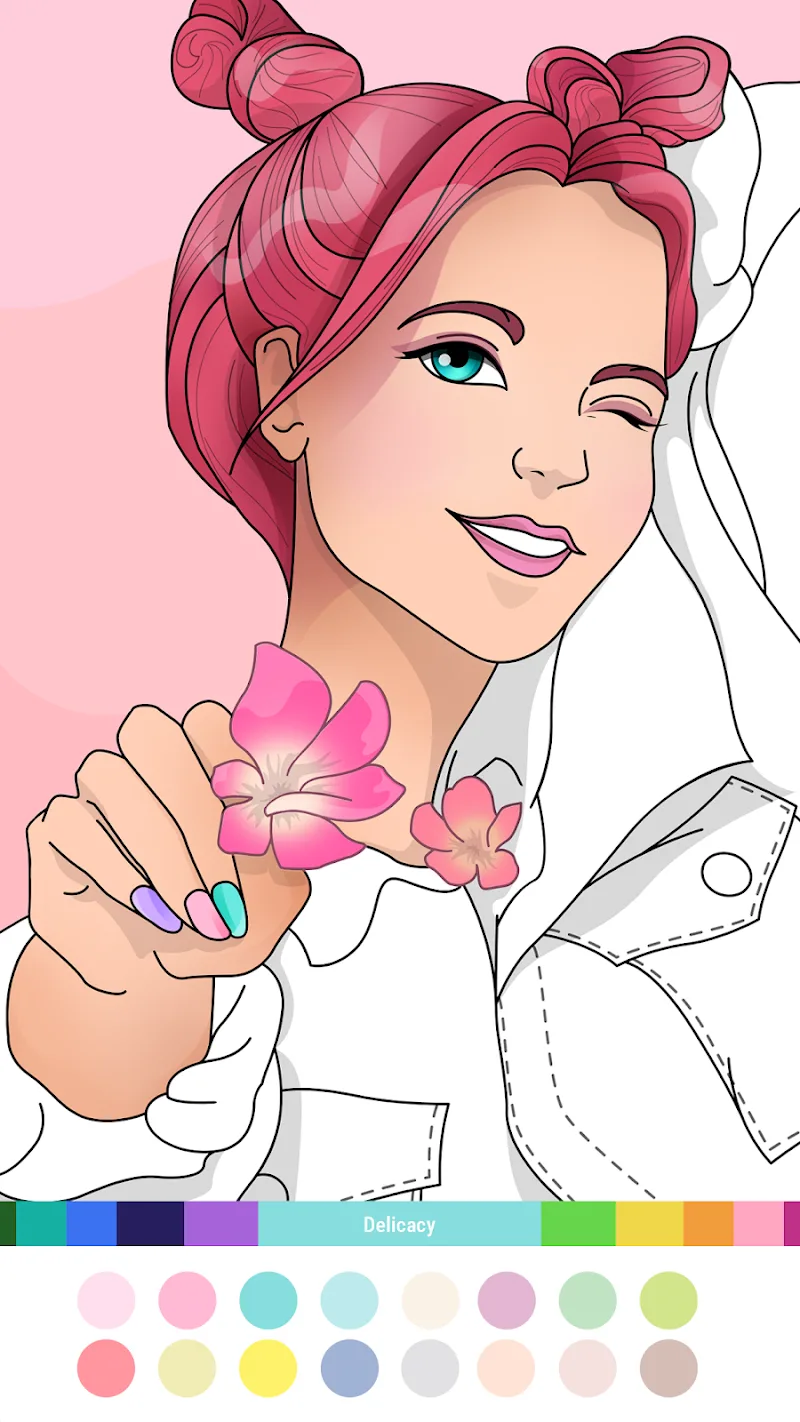 Classic Adult Coloring Book screenshot 3