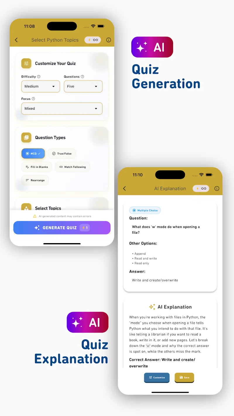 Python Quiz screenshot 5