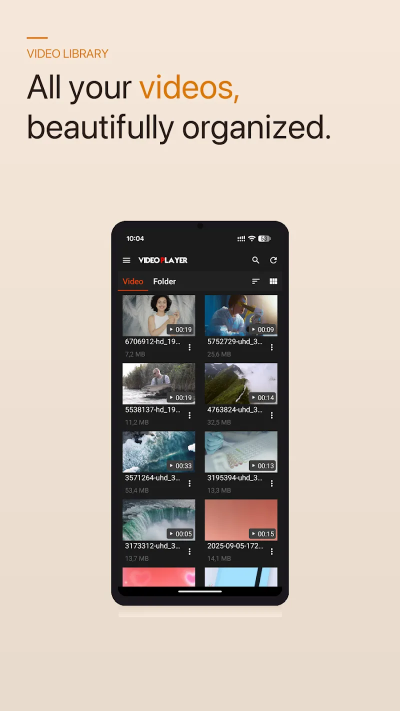 Fluid Video Player screenshot 1