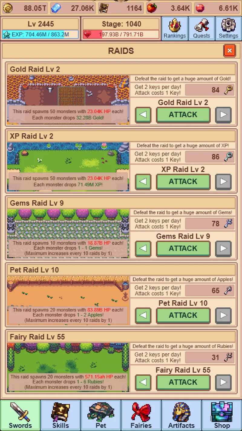 Idle Sword Master gameplay image 5