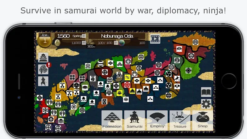 The Samurai Wars gameplay screenshot 2