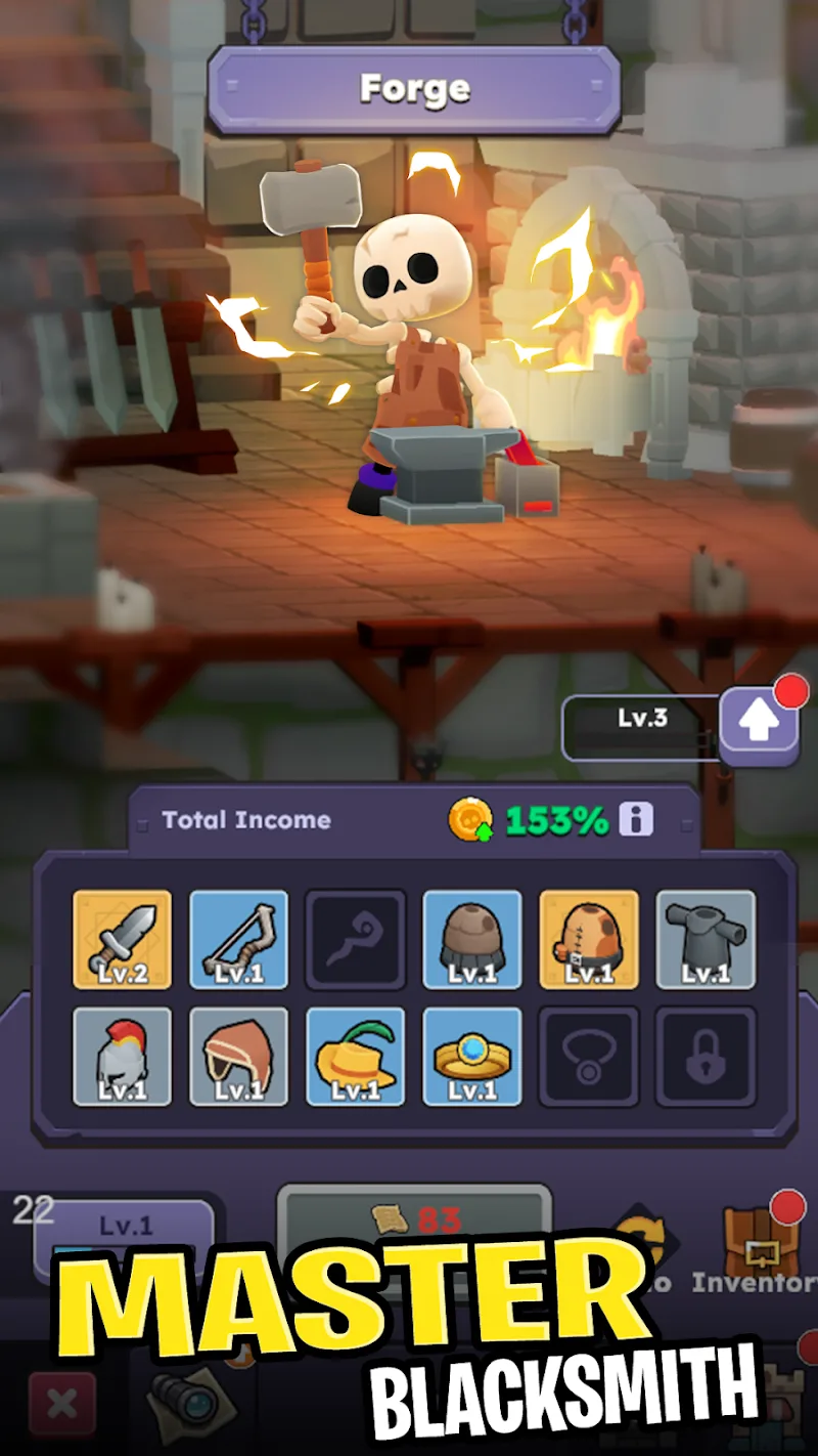 Idle Dungeon Keeper gameplay image 5