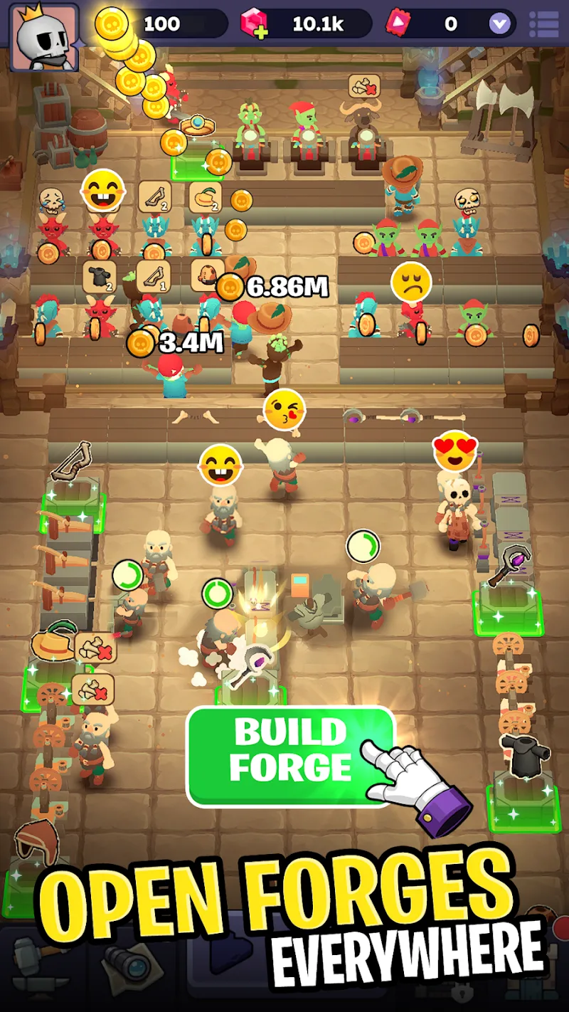 Idle Dungeon Keeper gameplay image 4