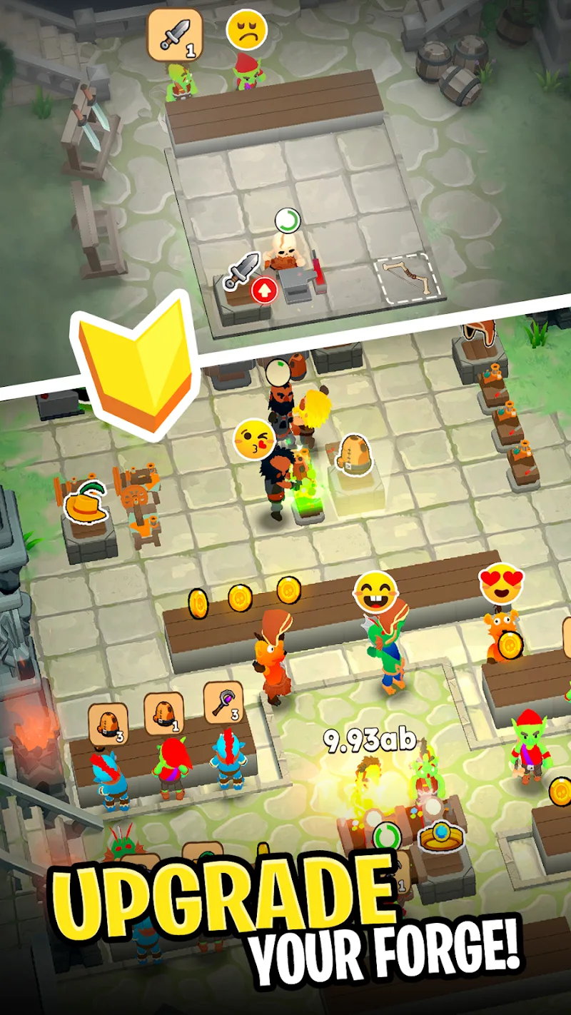 Idle Dungeon Keeper gameplay image 3