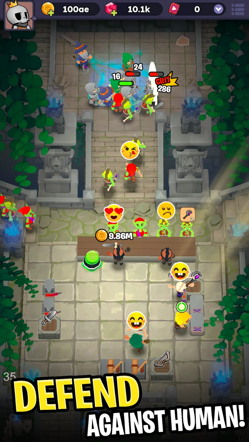 Idle Dungeon Keeper gameplay image 2