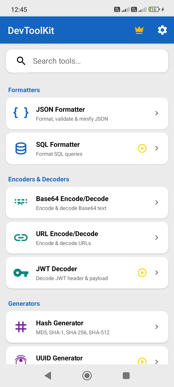 DevToolKit screenshot 1